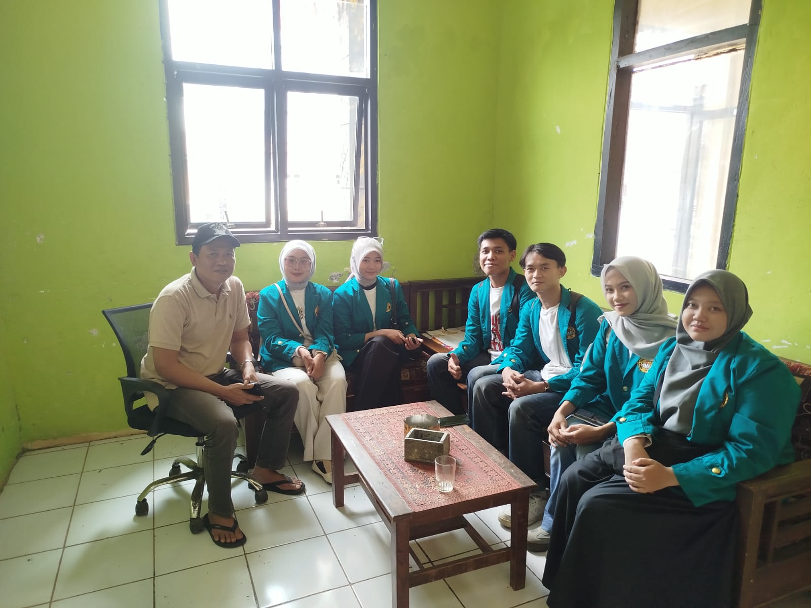 Bersama Kepala Desa Tanggulun Barat & Perangkat Desa