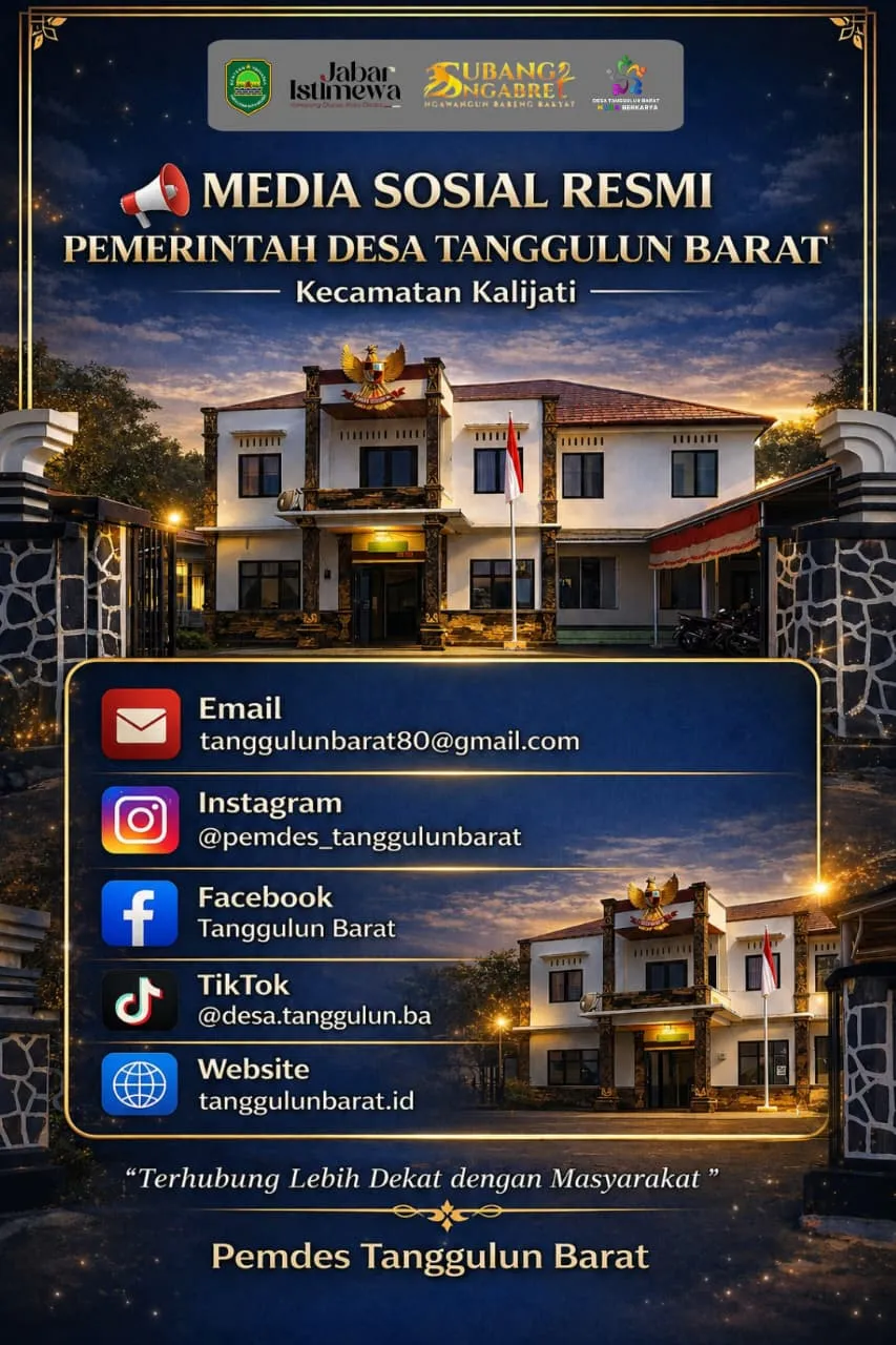Pemdes Tanggulun Barat Resmikan Media Sosial untuk Informasi dan Pelayanan Publik